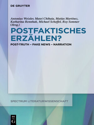 cover image of Postfaktisches Erzählen?